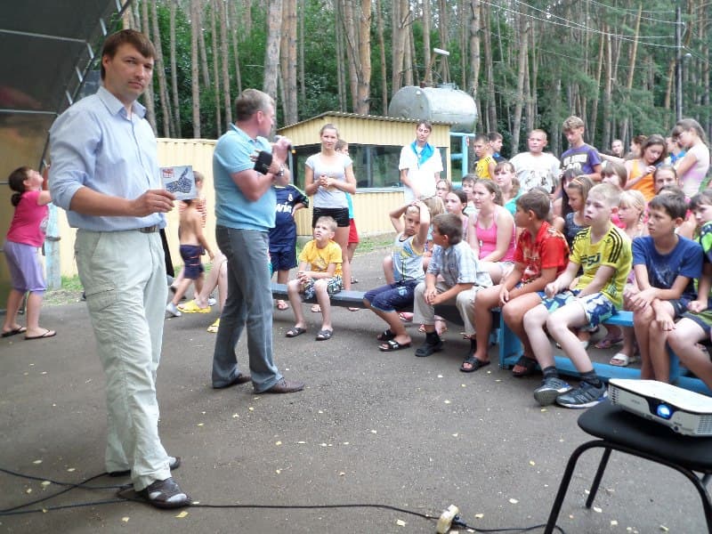 06.07.13 «Общее дело» в детском лагере «Солнышко»