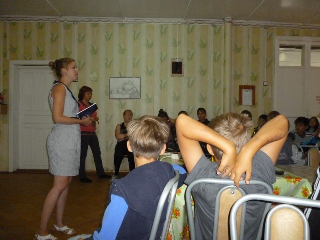 19.07.13 «Общее дело» в детском лагере «Солнышко»