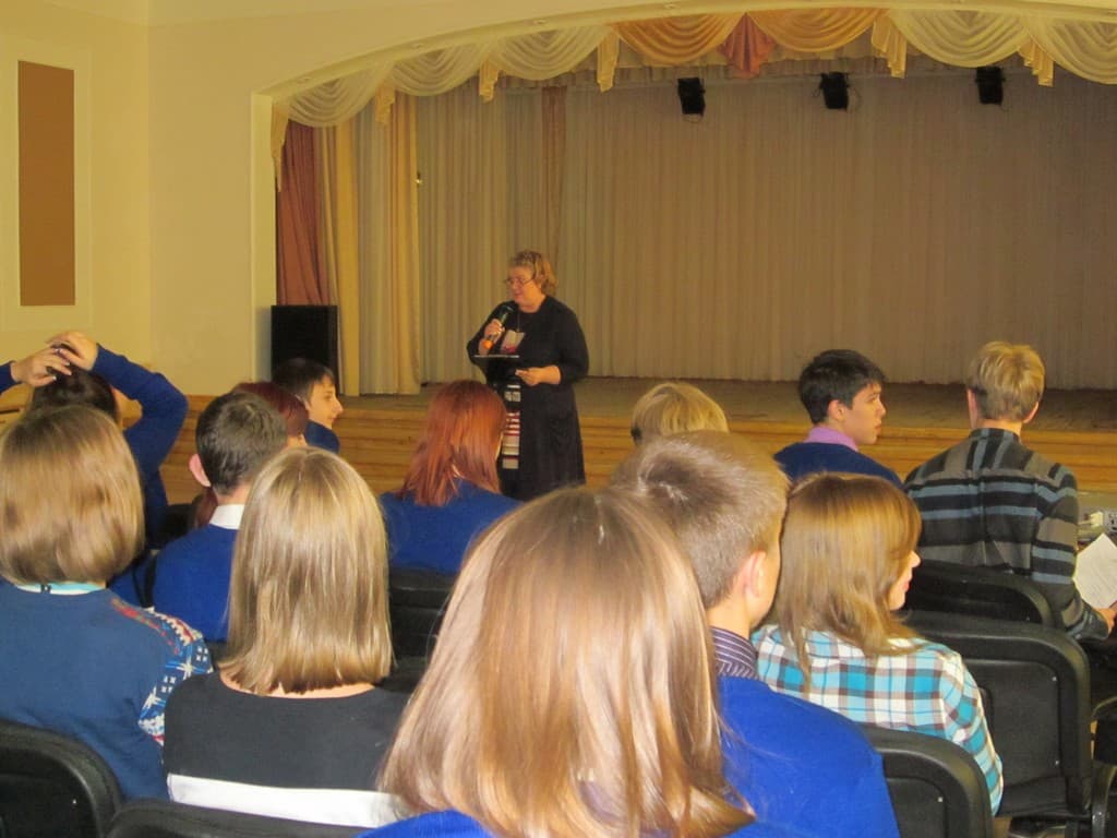 23.10.13 презентация «Общего дела» в 96-й гимназии