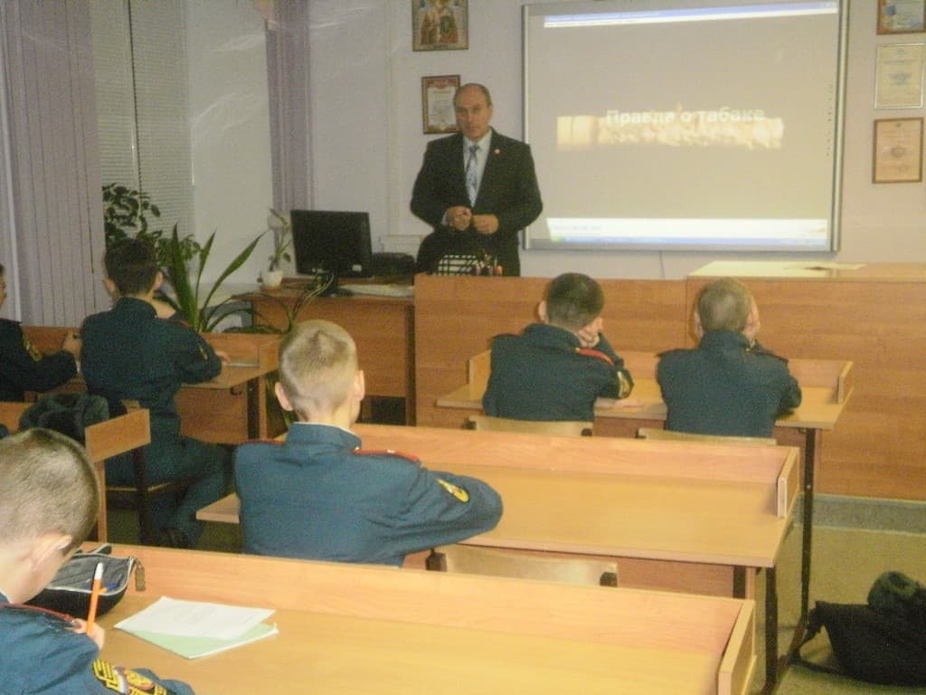 13.11.13 «Общее дело» в 6 классе кадетского корпуса г. Железногорска