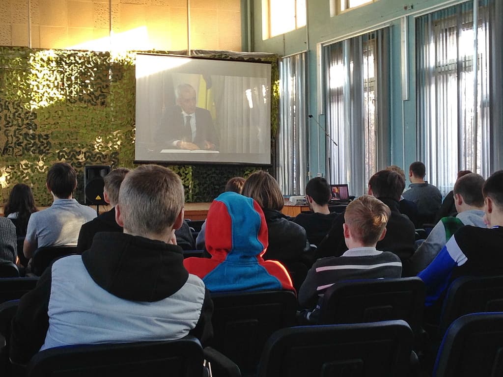 26.02.14 Проект «Общее дело» в Политехническом колледже 42, город Москва