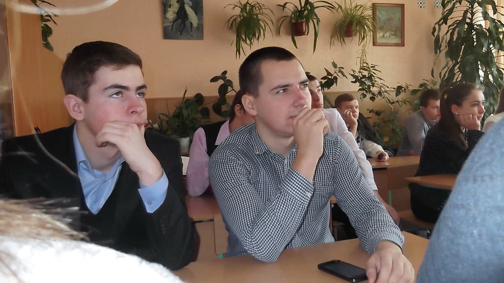 18.01.14 Презентацию проекта «Общее дело» в 11а классе 21 школы г. Костромы