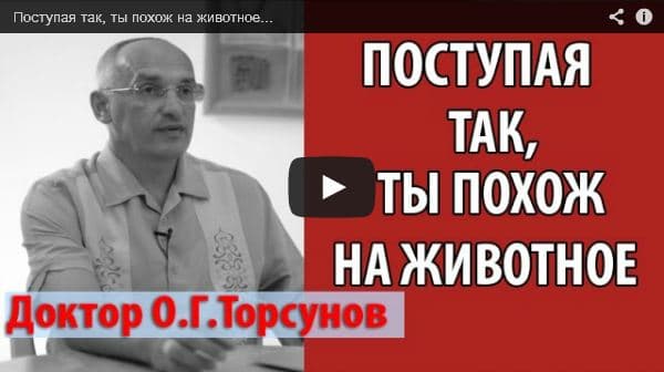 Поступая так, ты похож на животное…
