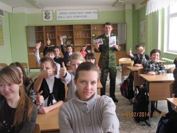 19.02.14 Общее дело в 7 классе школы №2 города Агидель