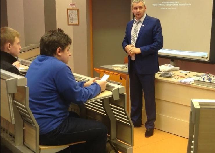 15.12.14 Общее Дело в лицее при СПбГУТ им. профессора М.А.Бонч-Бруевича