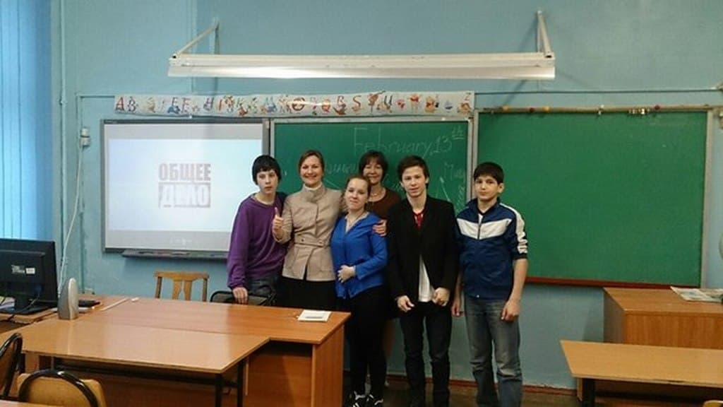 02.02.15 Общее Дело в школе №3 Петроградского района Санкт-Петербурга