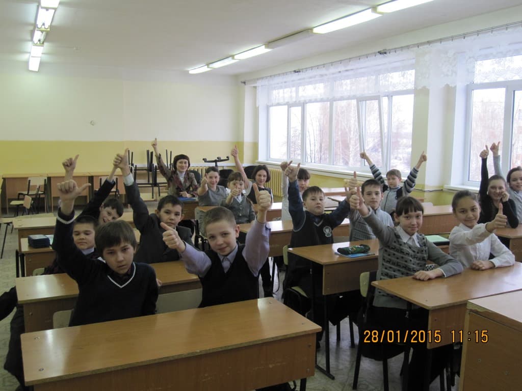 28.01.15 Общее дело в школе №1 города Агидель республики Башкортостан