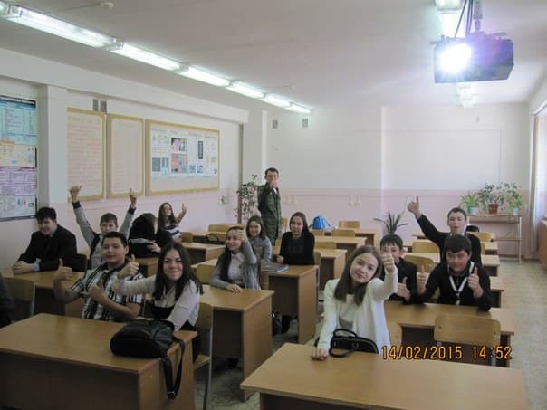 14.02.15 Общее дело в школе №1 города Агидель республики Башкортостан