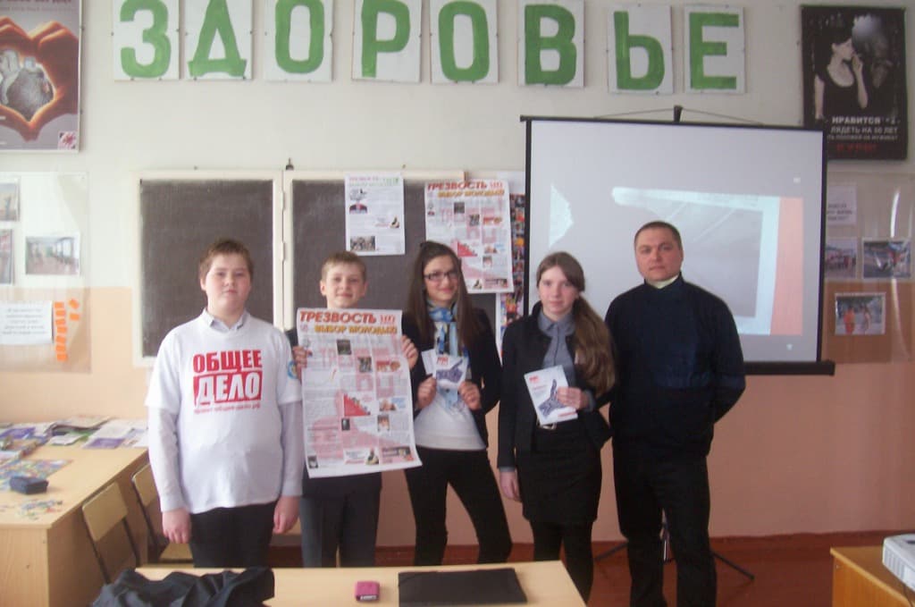 11.03.15 Общее дело в Красногуляевской средней школе Ульяновской области