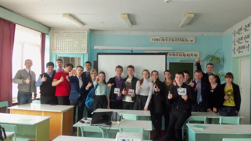 06.03.15 Общее дело в школе №1 города Великий Устюг Вологодской области