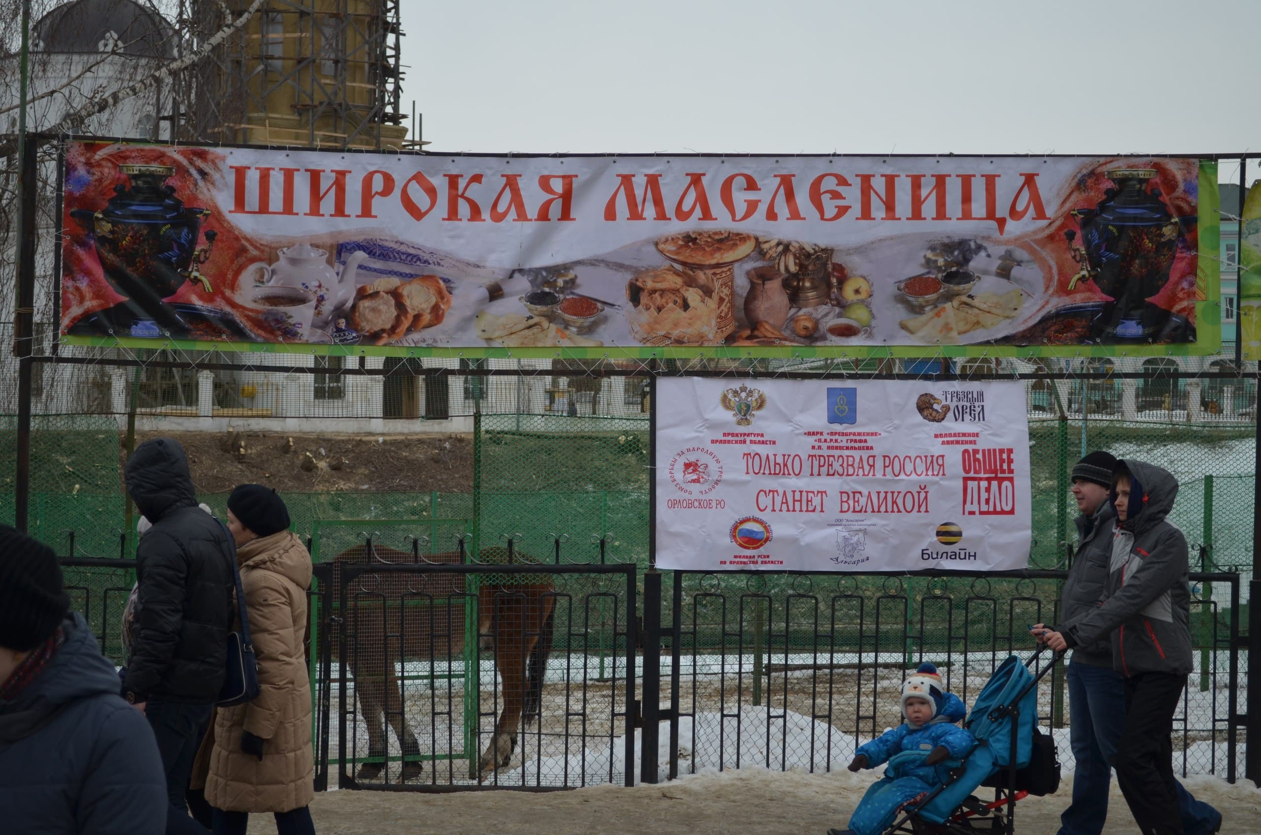 22.02.15 Общее Дело на Широкой Масленице в Орле. Видеоотчет.