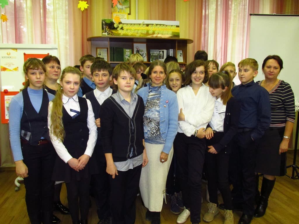 16.10.15 Общее дело в в библиотеке №32 города Воронежа
