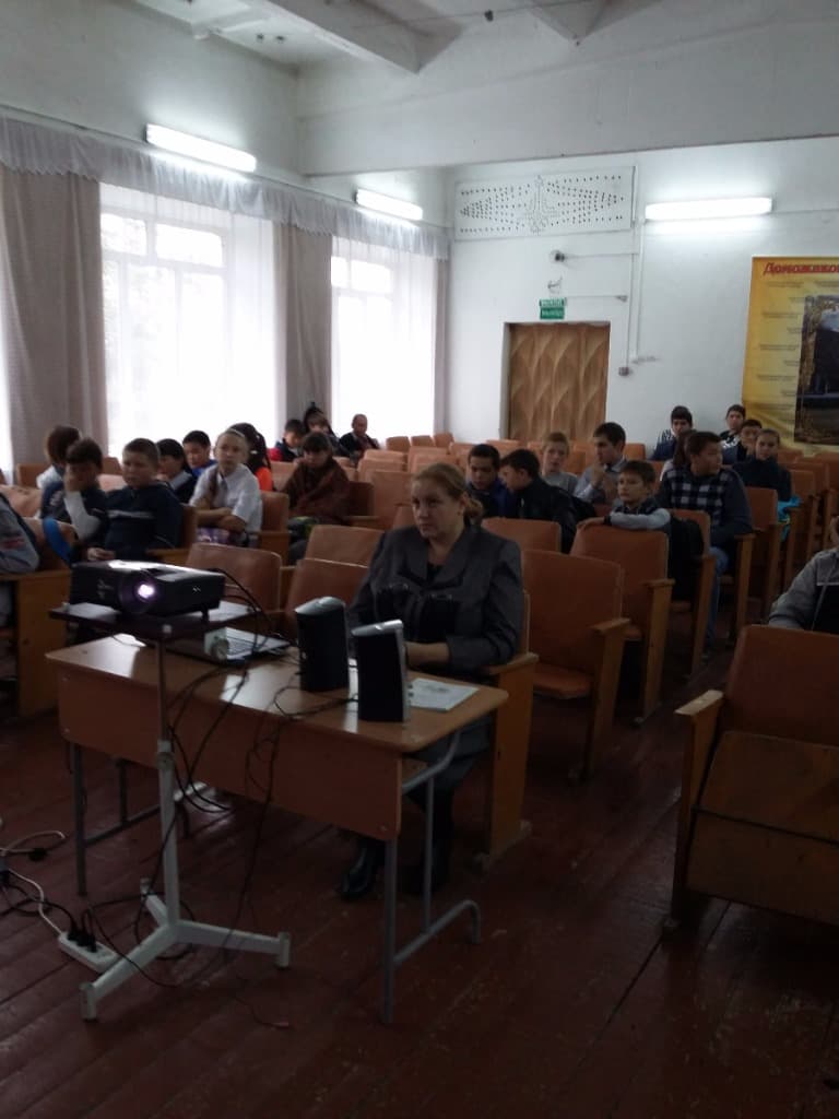 30.09.15 Общее дело в СОШ аала Доможаков Усть-Абаканского района республики Хакасия