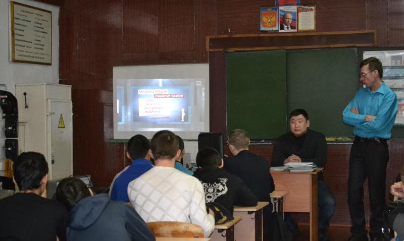 10.03.16 Общее дело в Кызылском автомобильно-дорожном техникуме республики Тыва