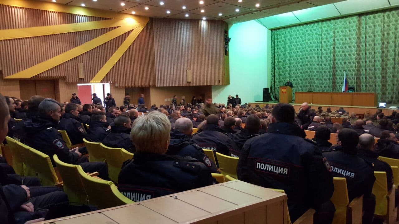 11.03.16 Презентация программы "Здоровая Россия — Общее дело" для сотрудников Внутренних войск МВД РФ