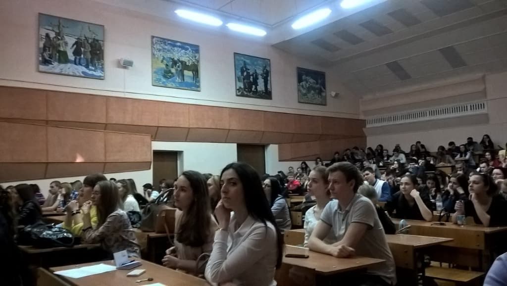 18.04.16 Общее дело в Волжском гуманитарном институте города Волжский Волгоградской области