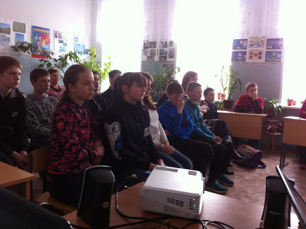 07.04.16 Общее дело в гостях у учащихся села Панино Спасского района Рязанской области
