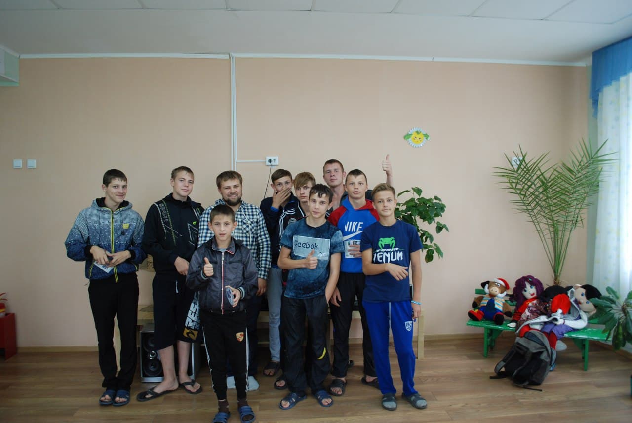 Общее дело в в детском доме Топкинского района «Островок» Кемеровской области