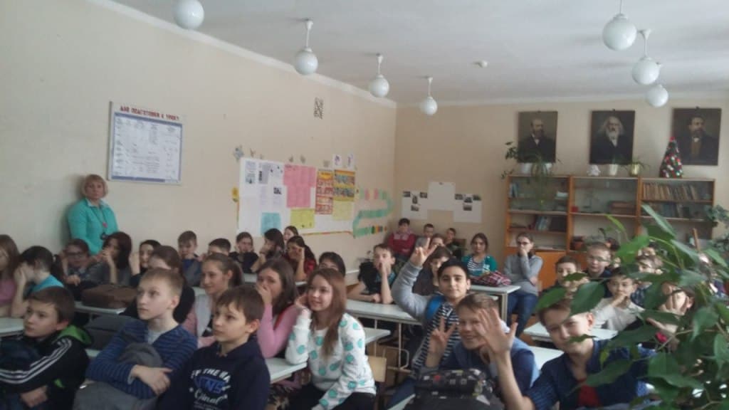 Общее дело в школе №15 города Череповца Вологодской области