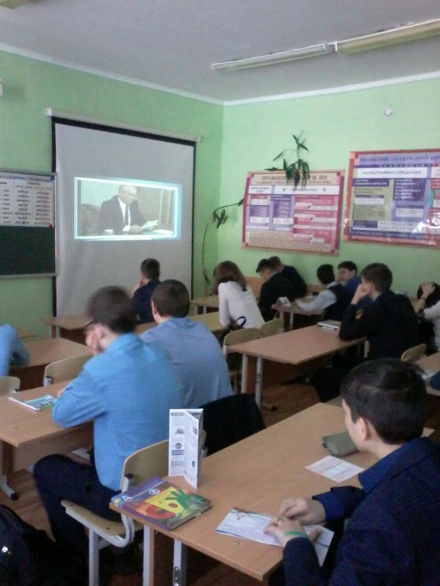 Общее дело в школе №14 города Нягань