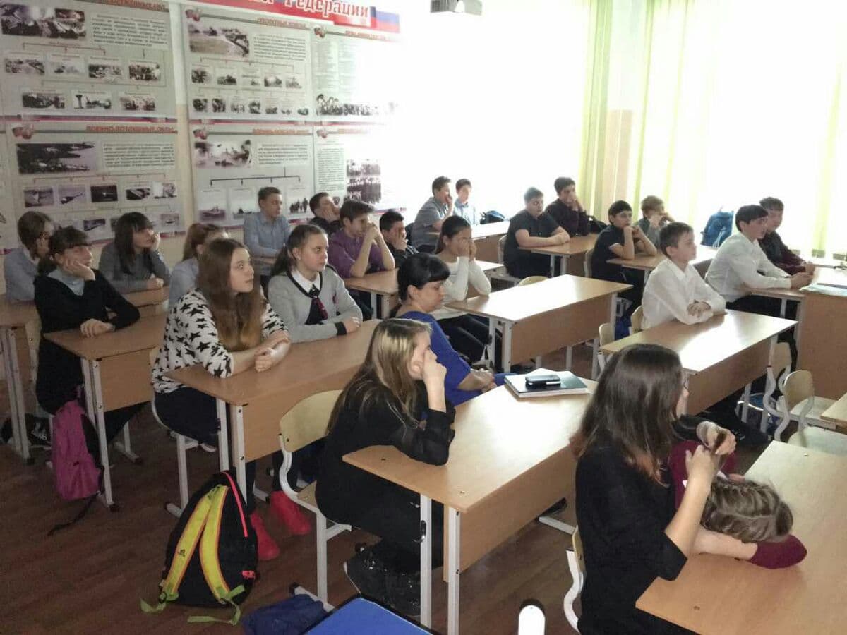 Общее дело в школе №14 города Нягань