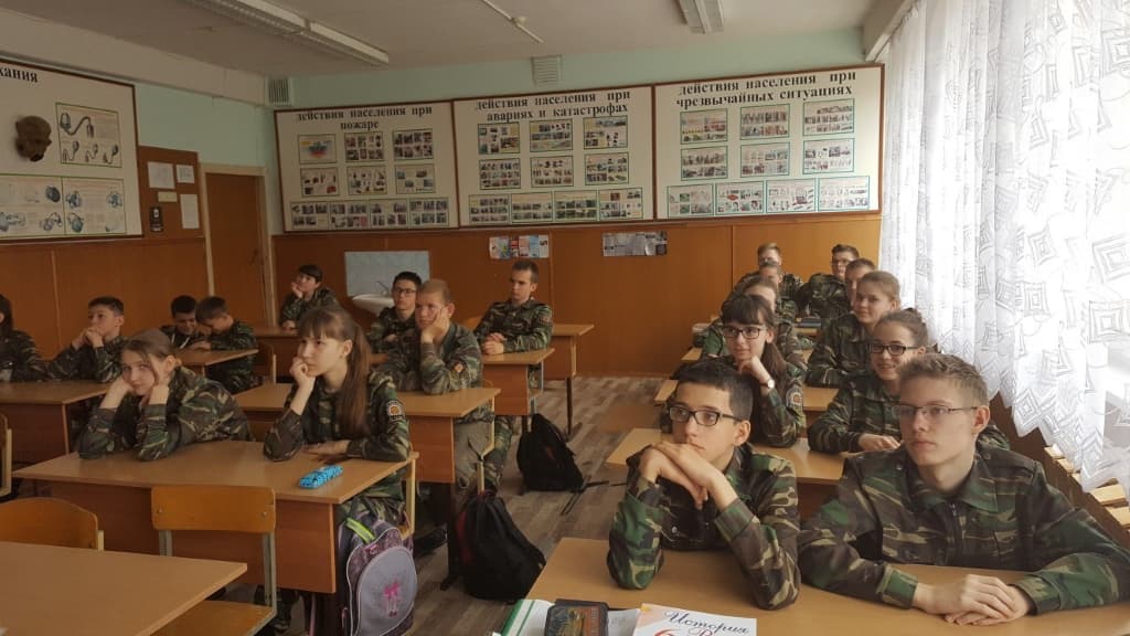 Общее дело в Кадетской школе города Волжский Волгоградской области