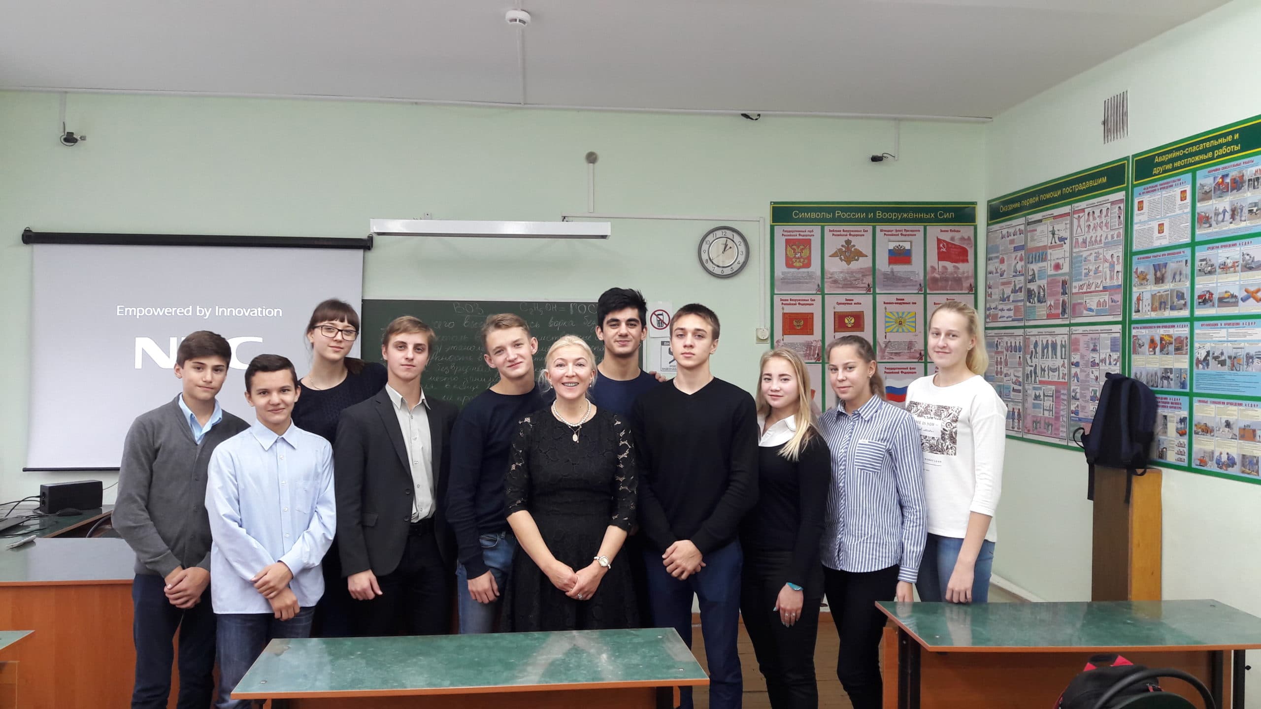 Общее дело в лицее №14 города Владимира