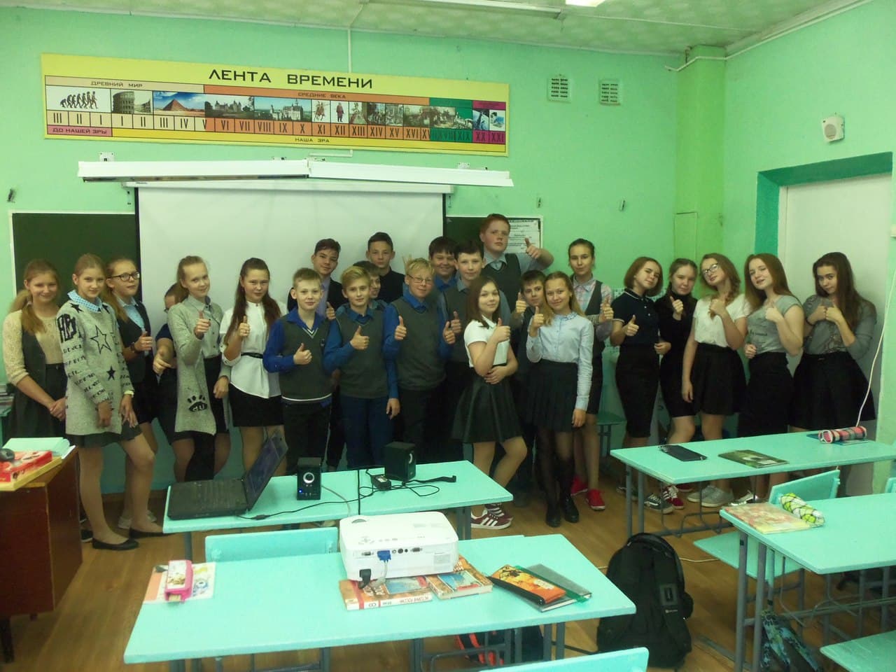 Общее дело в школе №1 города Великий Устюг