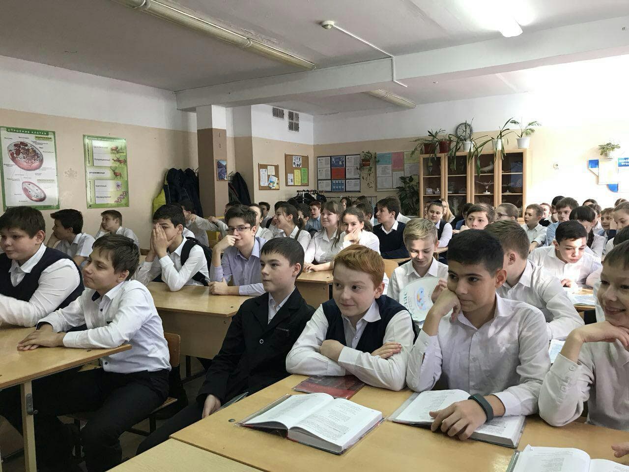 Активисты Общероссийской общественно организации «Общее дело» провели профилактическое занятие для обучающихся общеобразовательной школы № 26 города Сочи