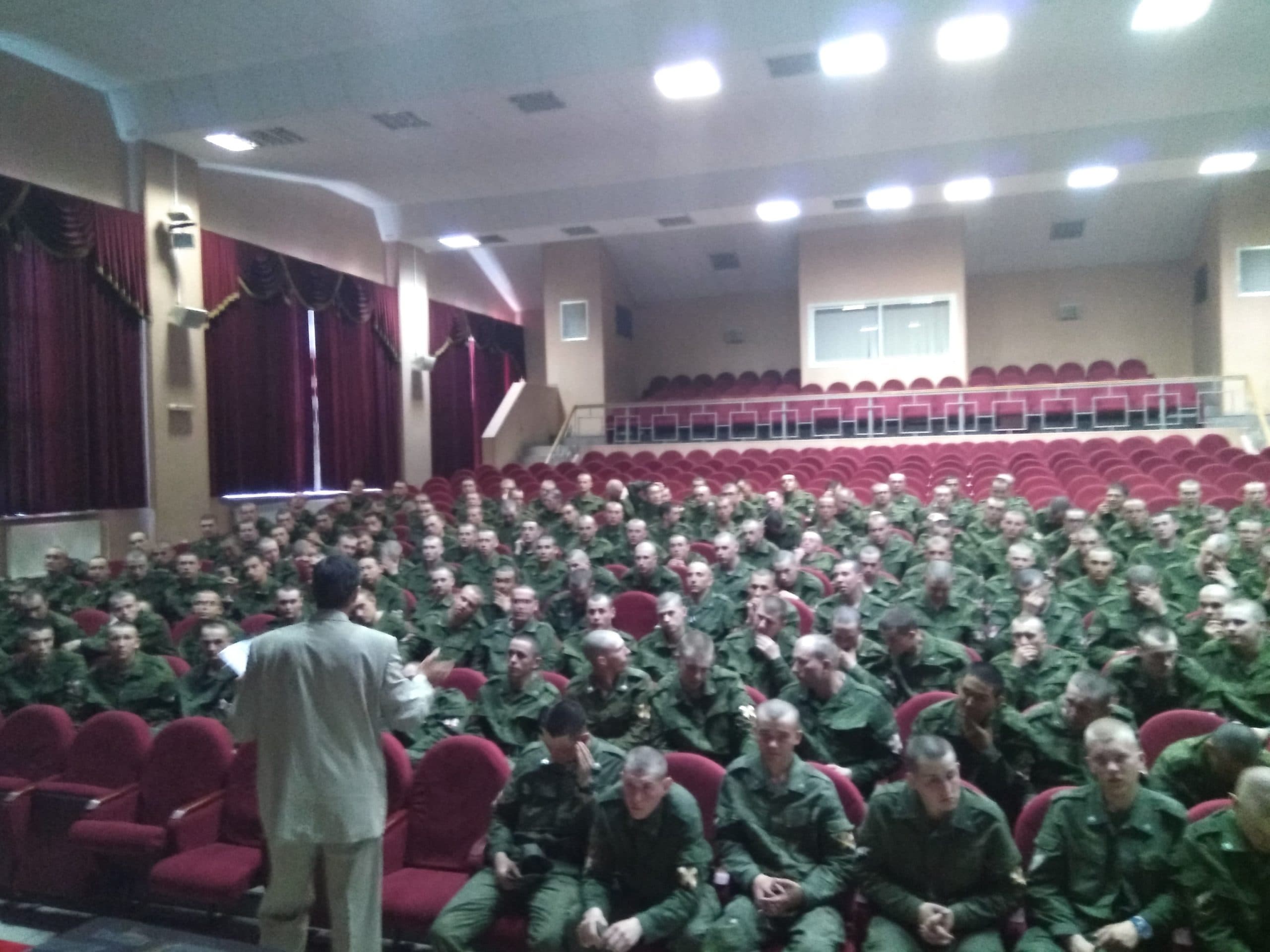 Военнослужащие срочной службы в дивизии Дзержинского Ф.Э. познакомились с материалами ОО «Общее дело»