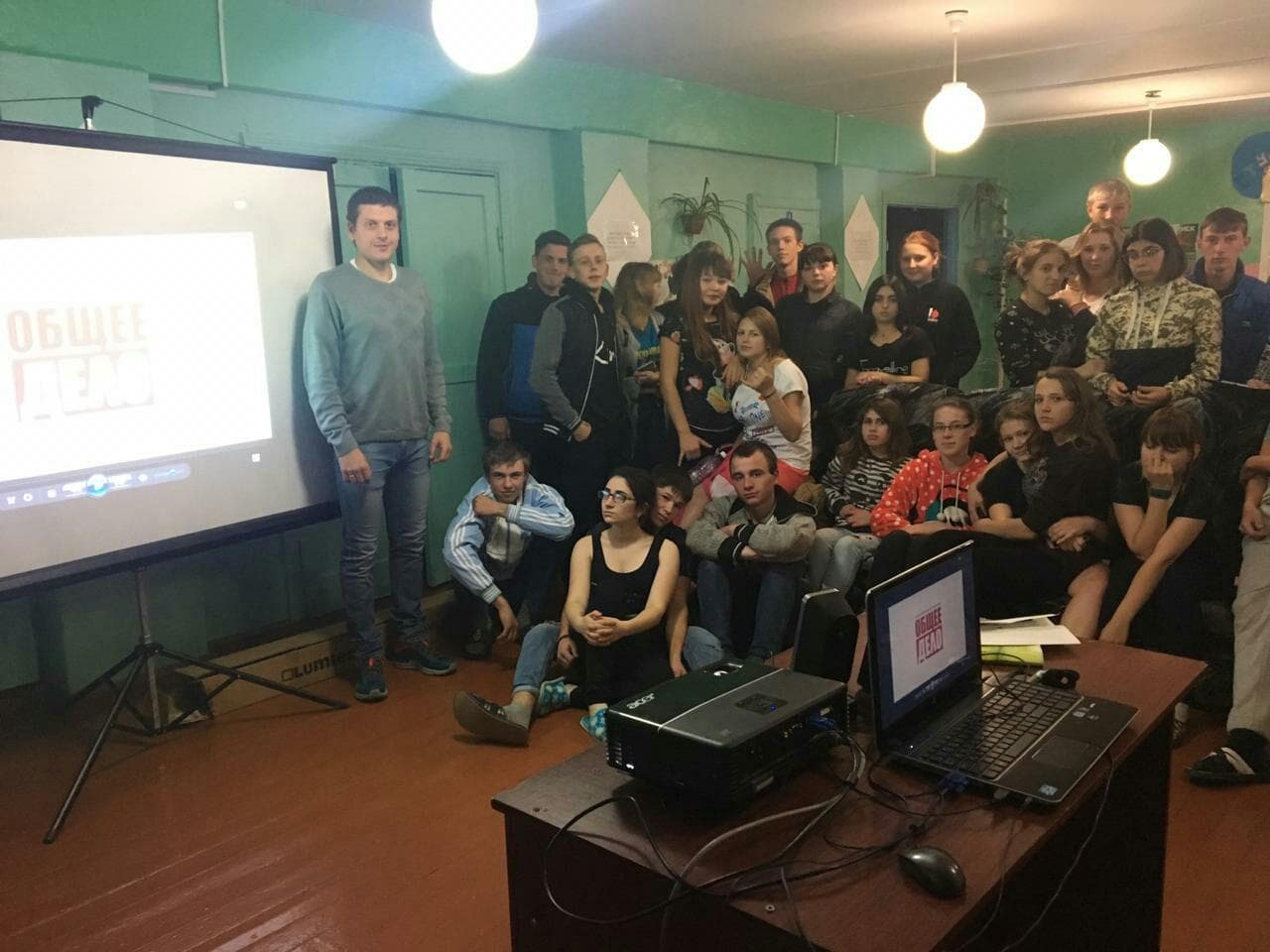 Общее дело в Калачинском аграргно-техническом колледже Омской области