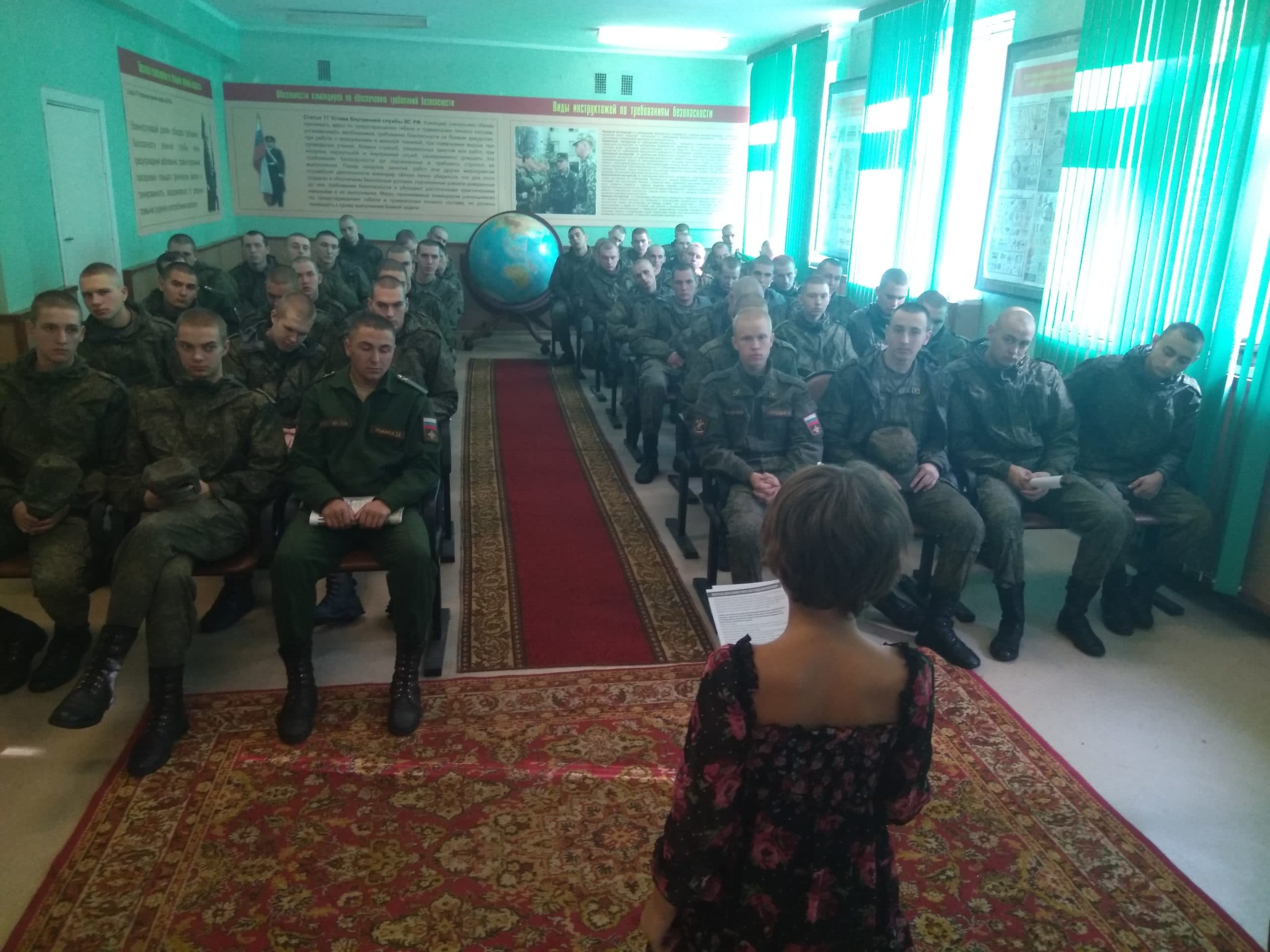 Общее дело в в/ч «Красная звёздочка» Одинцовском района Московской области