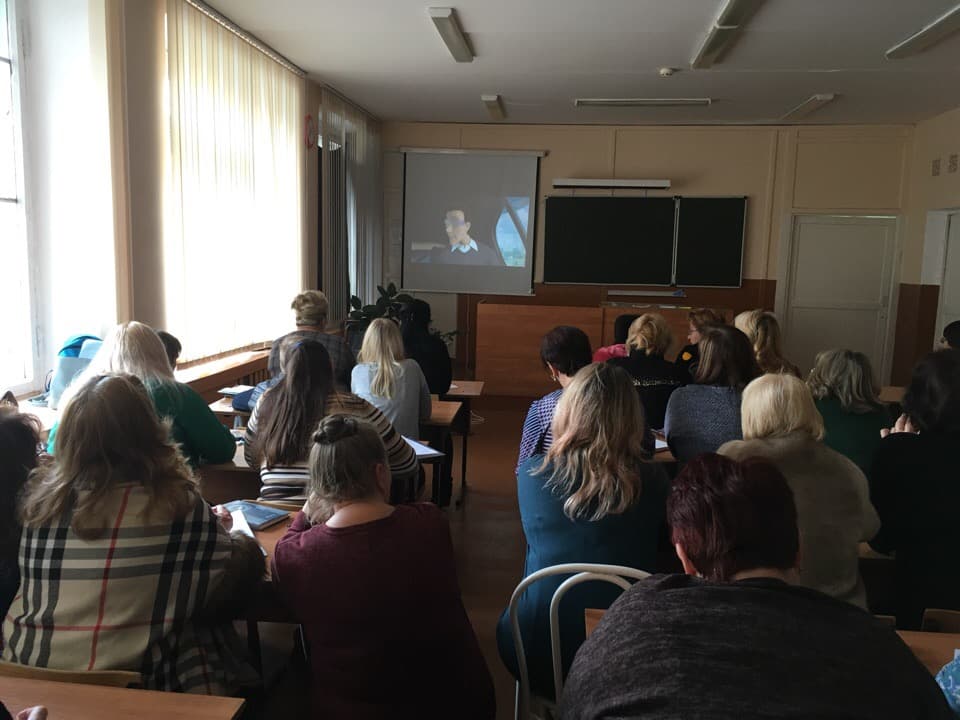 Семинар для педагогов лицея №20 города Костромы по работе в рамках проектов Общего дела