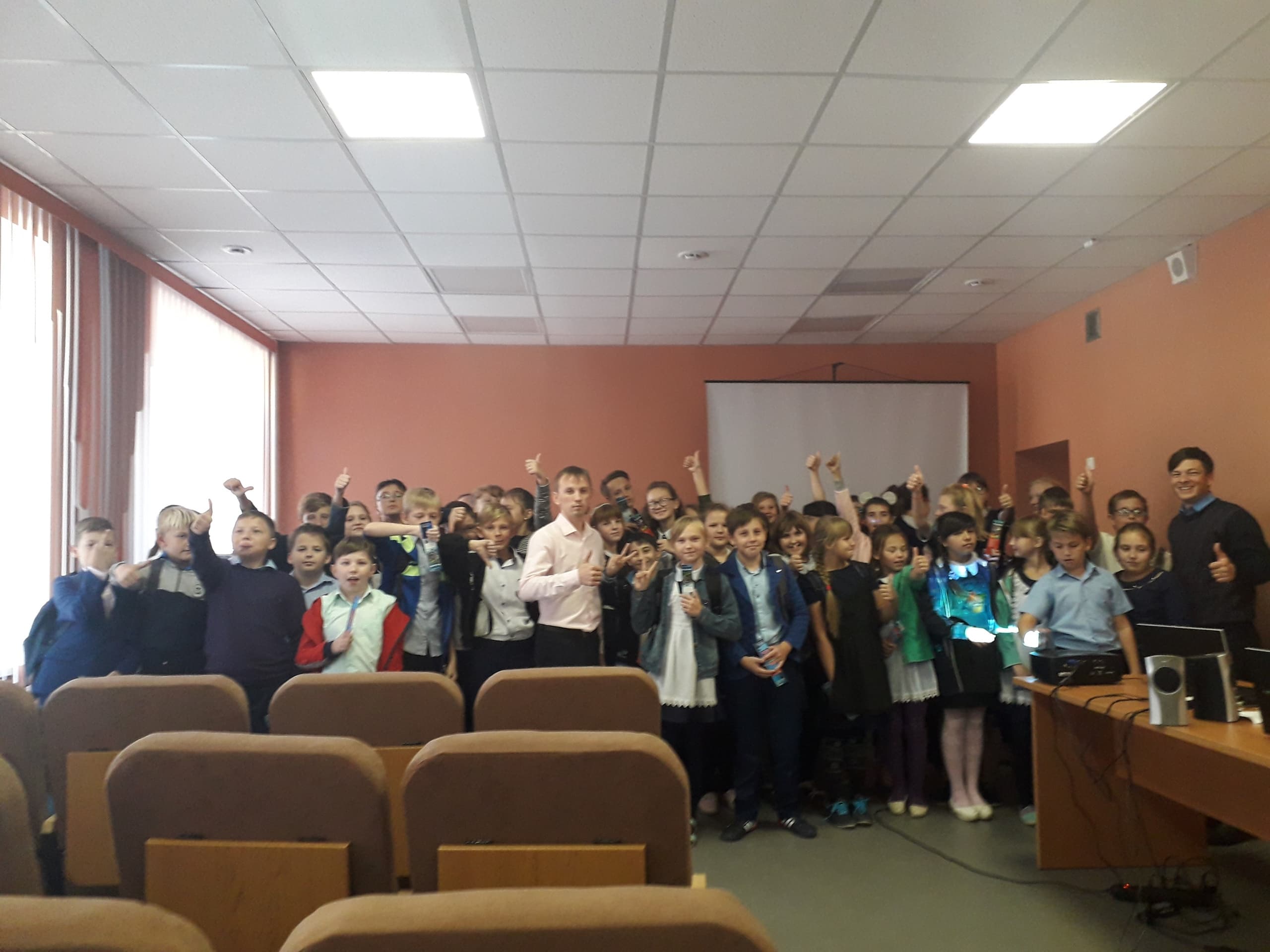 Общее дело в Милютинской школе Ростовской области