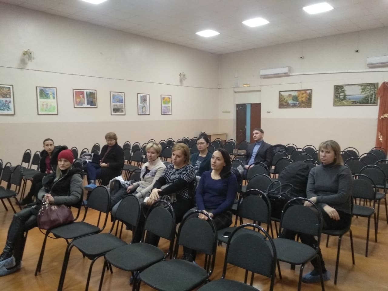 Общее дело на родительском собрании в школе №166 города Самара