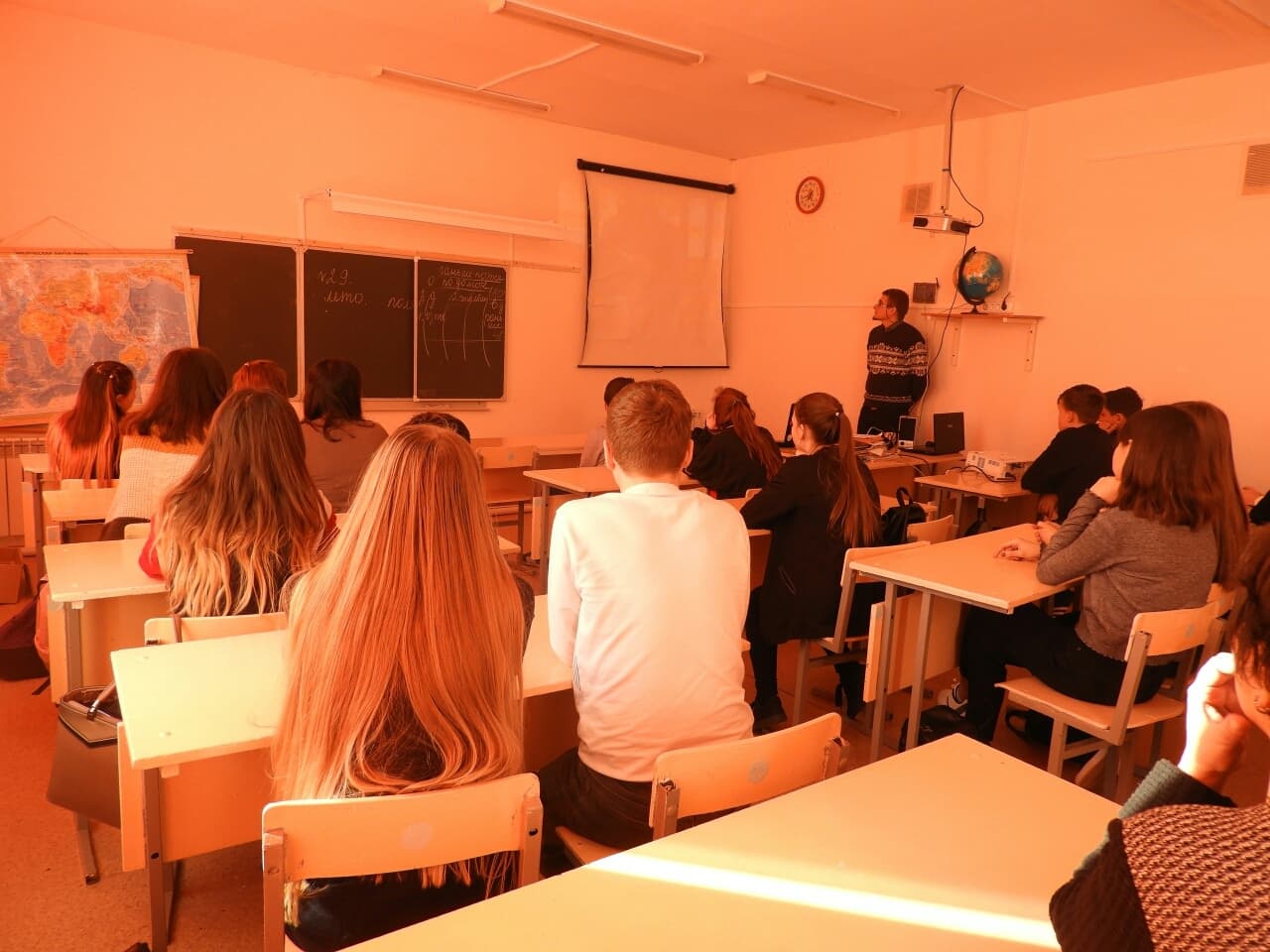 Общее дело в школе №1 ждс Шентала.