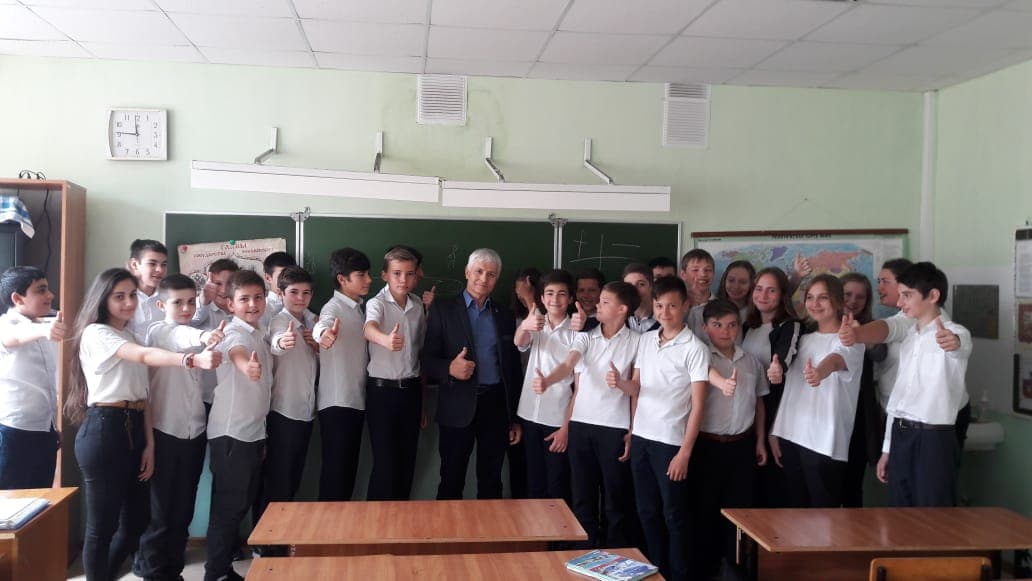 Общее дело в школах посёлка Дагомыс Краснодарского края
