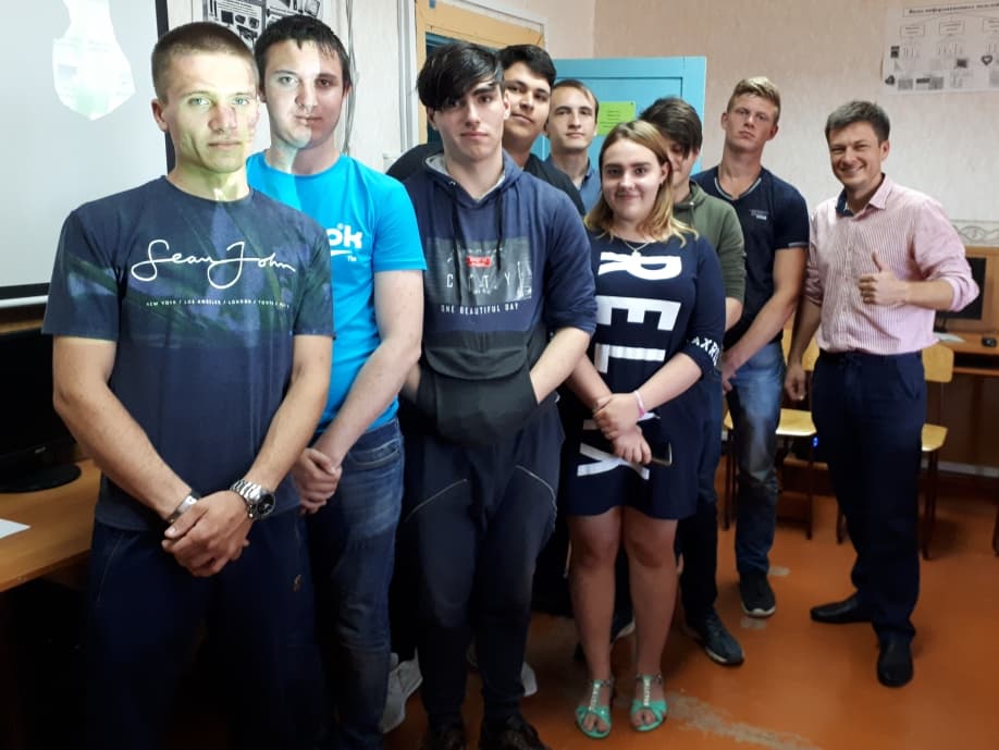 Интерактивное занятие в станице Милютенской