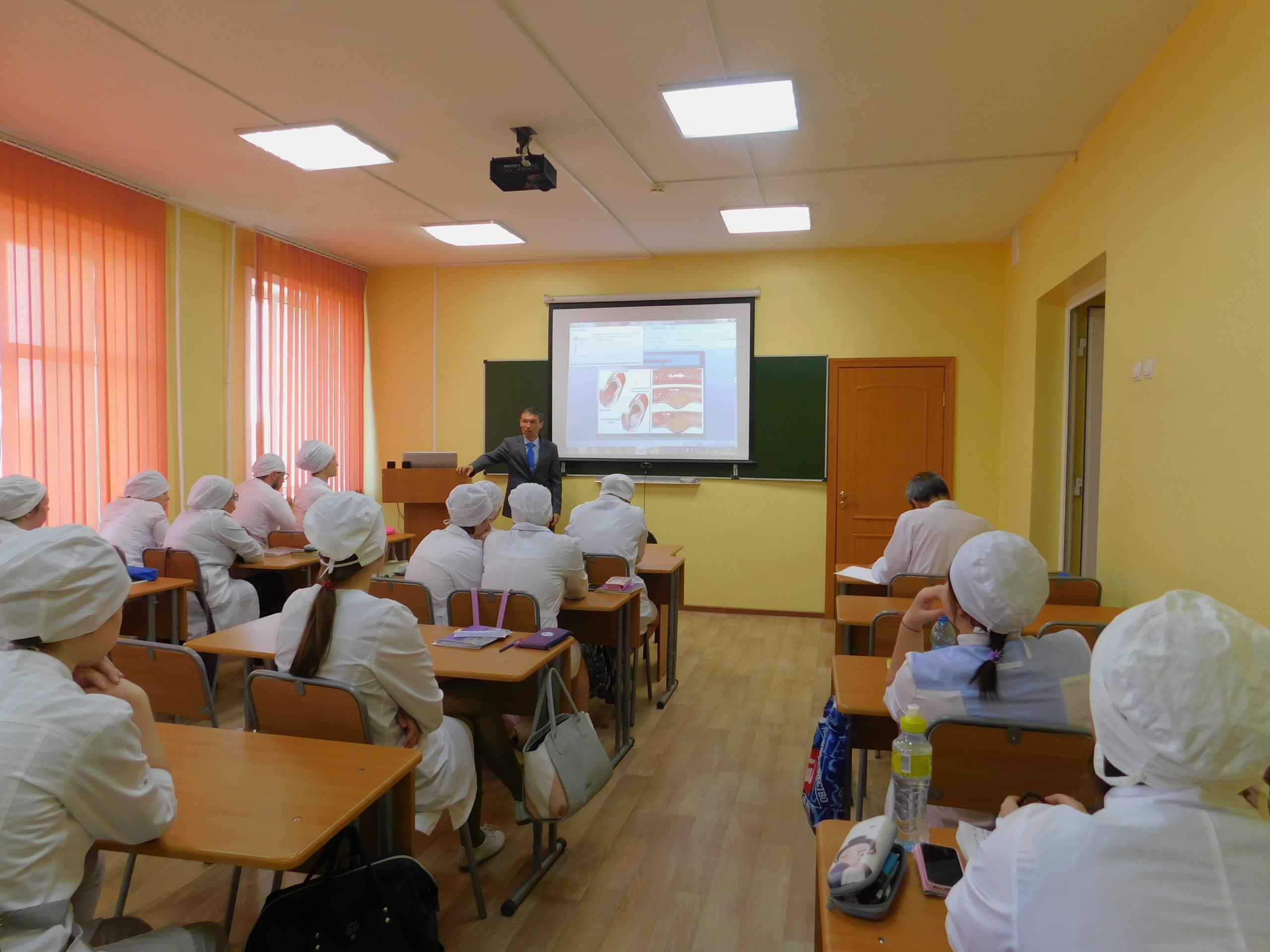 Профилактическое мероприятие в медицинском колледже