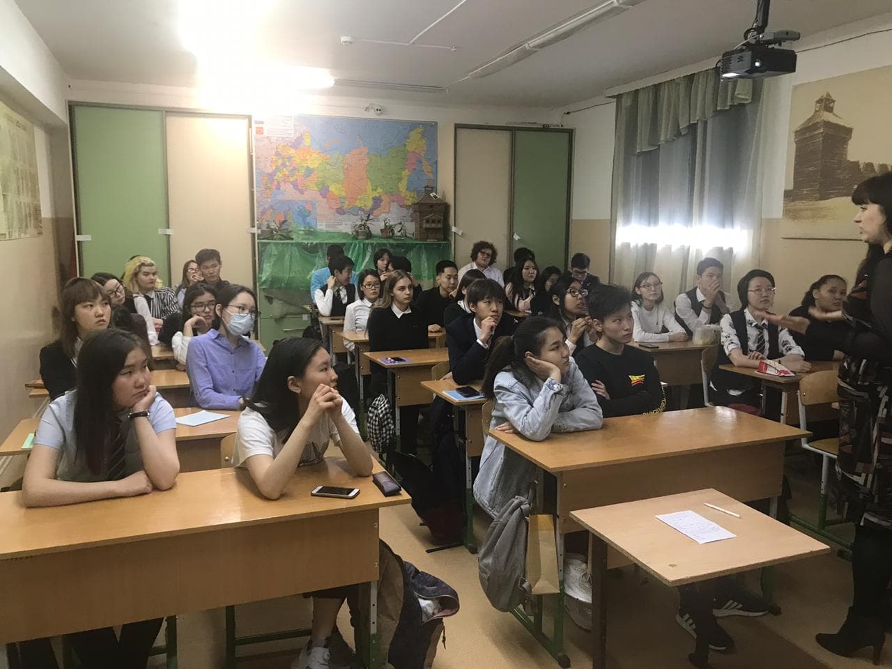 Классный час в общеобразовательной школе №5