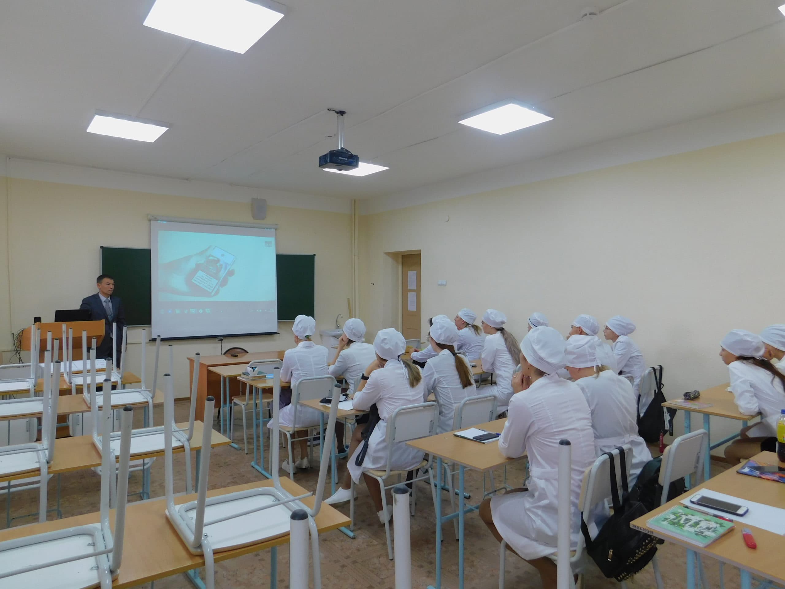 «Общее Дело» провело профилактическое мероприятие для студентов Сахалинского базового медицинского колледжа города Южно-Сахалинска.
