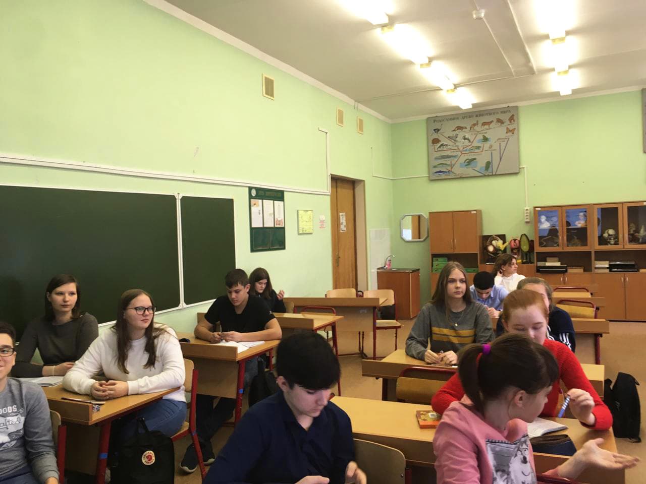 Занятие о физиологических основах формирования зависимости в московской школе №1576