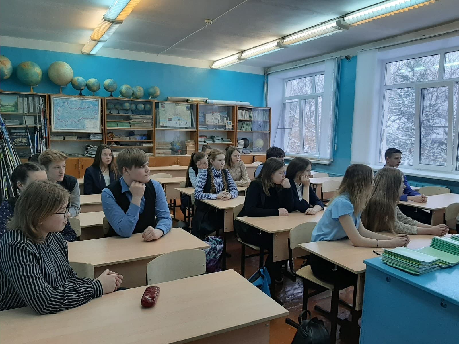 Волонтер-активист «Общего Дела» Наталья Ивашевская провела своё первое занятие в школе №9 г.Великий Устюг