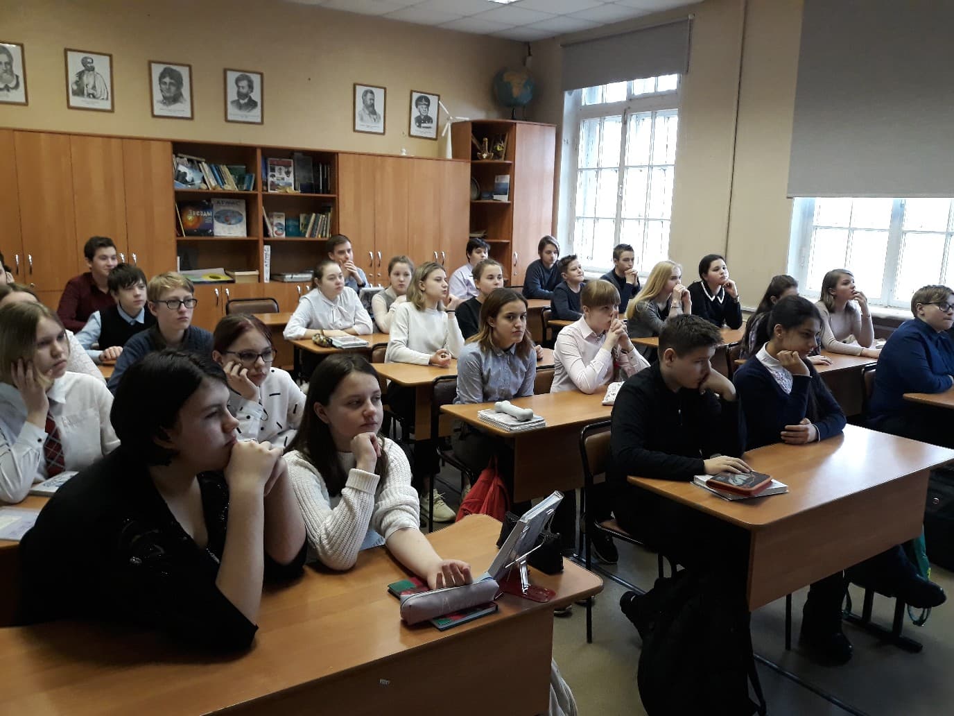 Семь встреч с ребятами средней школы №24 г.Рыбинска