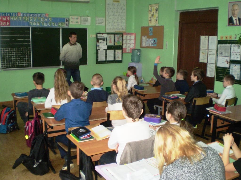 Ивановское отделение ОО «Общее дело» продолжило проведение программ в ивановской средней школе №15