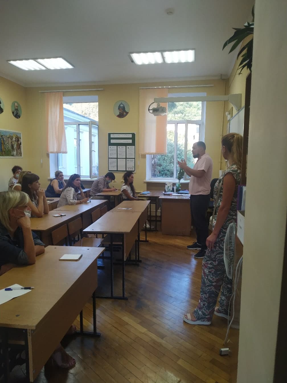 Активист «Общего Дела» провел два родительских собрания в Лицее №3 Сочи