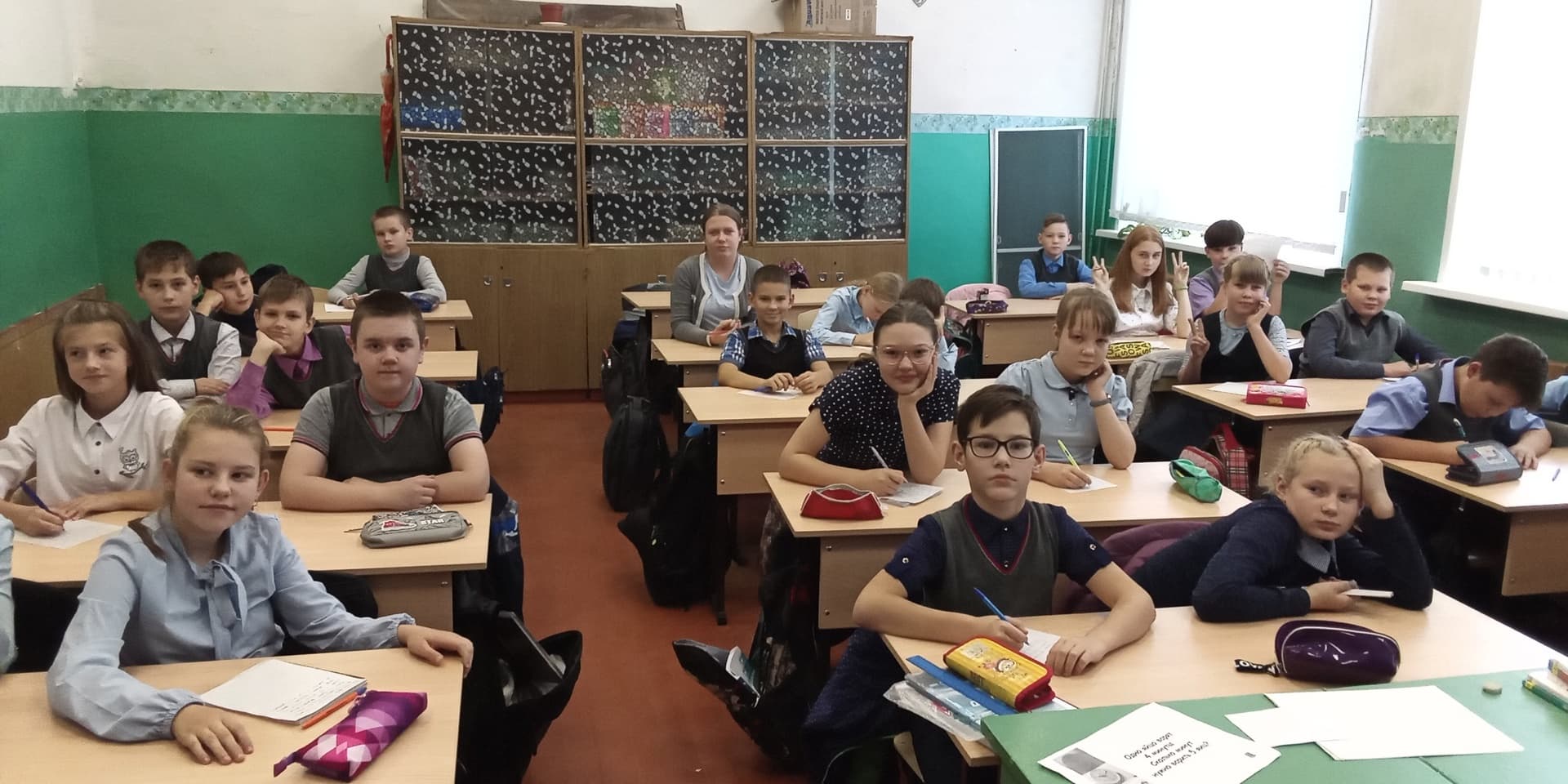 Встречи волонтёра «Общего Дела» с ребятами великоустюгской школы №9