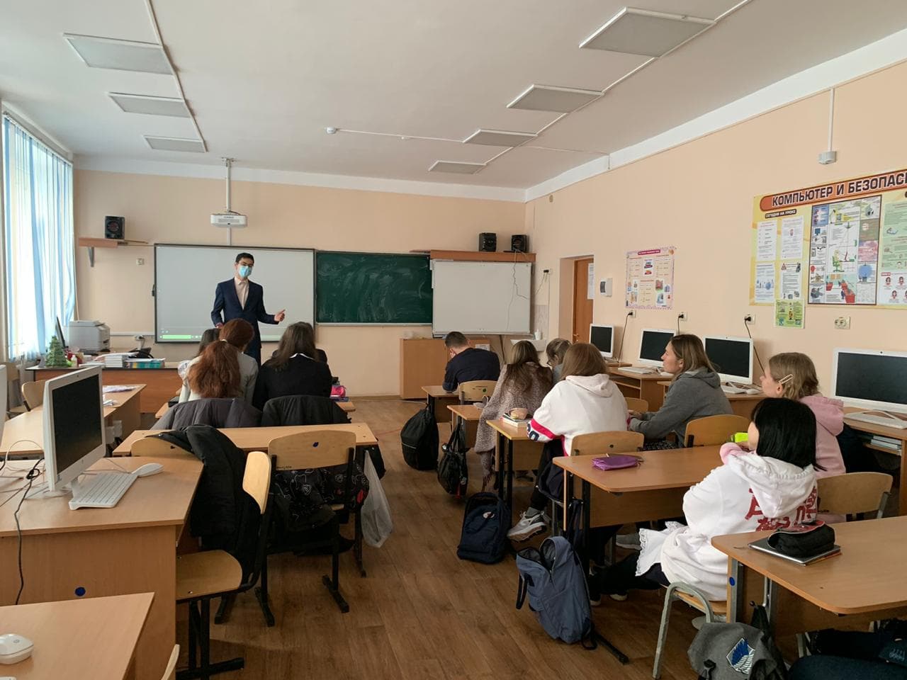 Встречи добровольцев команды «БлагоТвори» с ребятами школы села Алкино-2 в рамках конкурса «Здоровая Россия — Общее Дело»