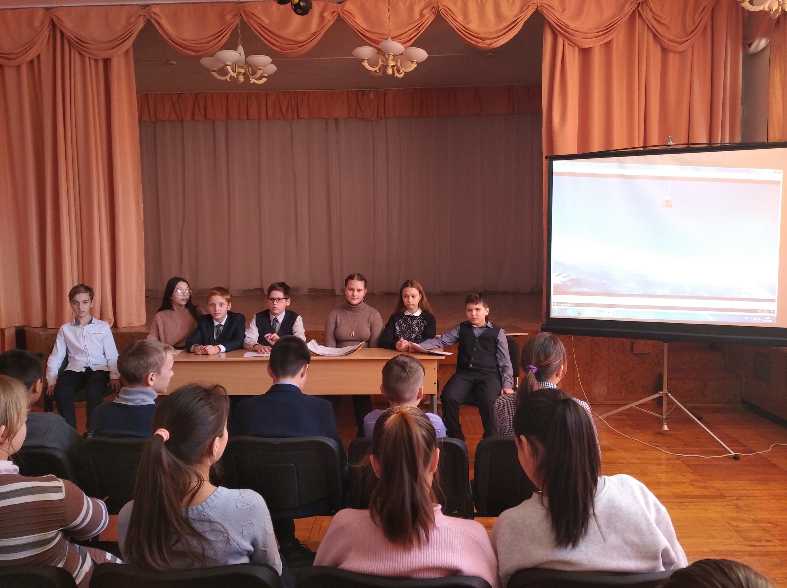 «Путь героя» в средней школе №3 г.Межгорье