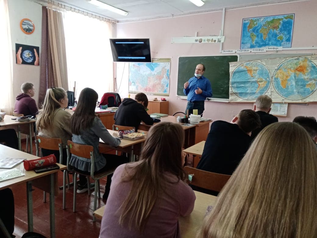 «Общее Дело» совместно с Комиссией по делам несовершеннолетних Прионежского района провели Единый день профилактики в Шуйской СОШ №1